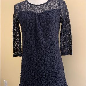 Navy blue dress
